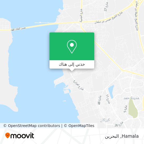 خريطة Hamala