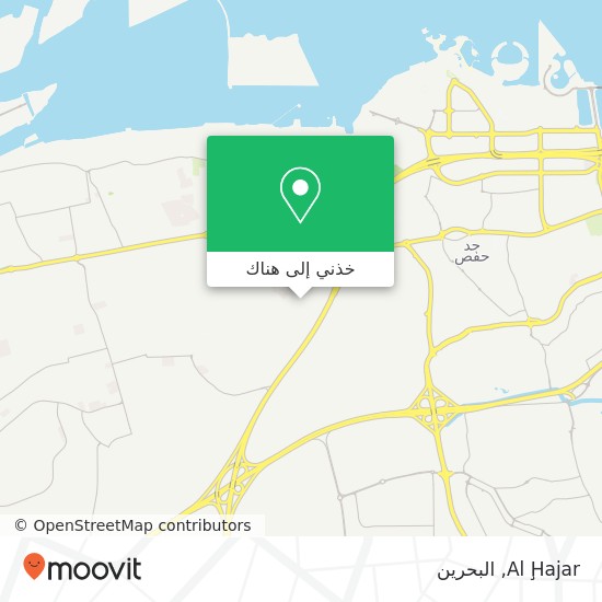 خريطة Al Ḩajar