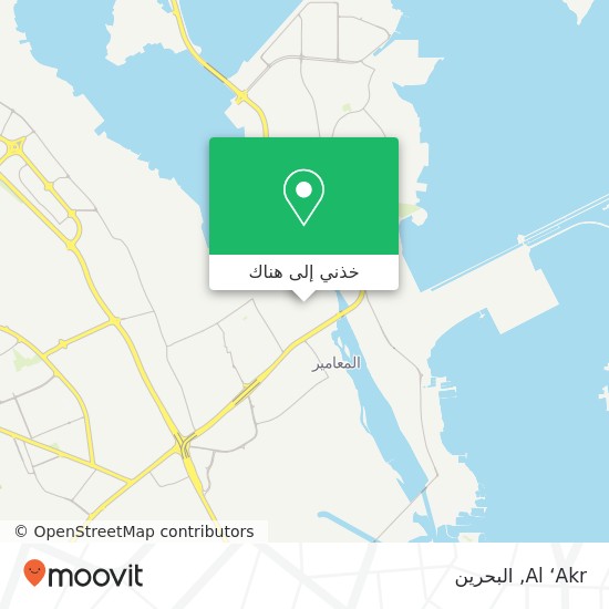 خريطة Al ‘Akr