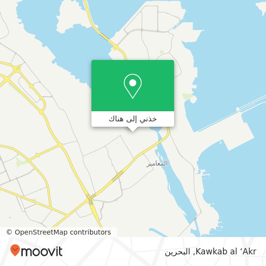 خريطة Kawkab al ‘Akr