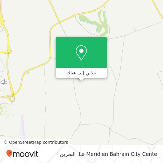 خريطة Le Meridien Bahrain City Cente