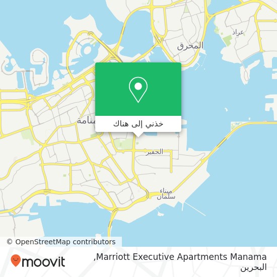 خريطة Marriott Executive Apartments Manama
