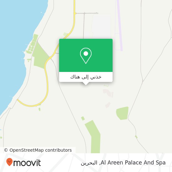 خريطة Al Areen Palace And Spa