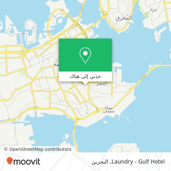 خريطة Laundry - Gulf Hotel