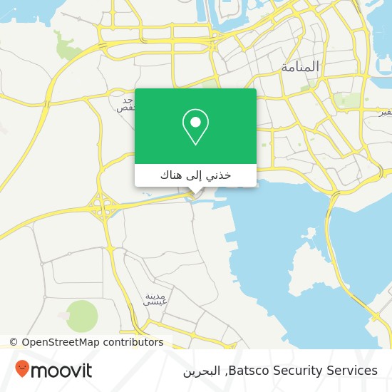 خريطة Batsco Security Services