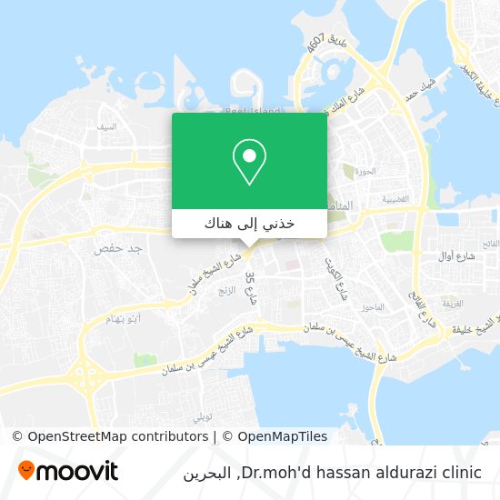 خريطة Dr.moh'd hassan aldurazi clinic