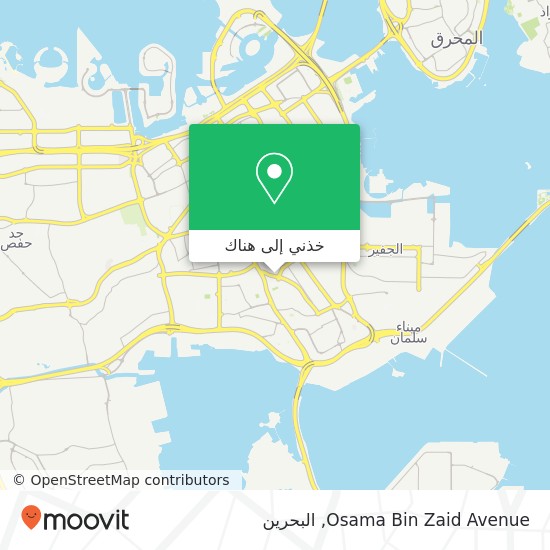خريطة Osama Bin Zaid Avenue