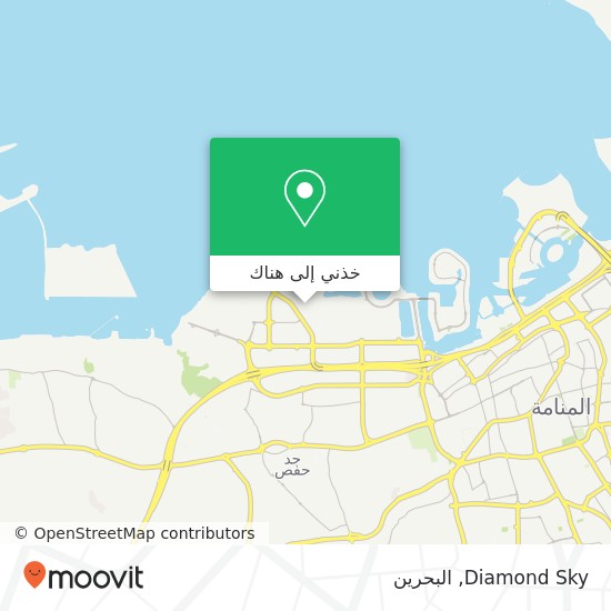 خريطة Diamond Sky