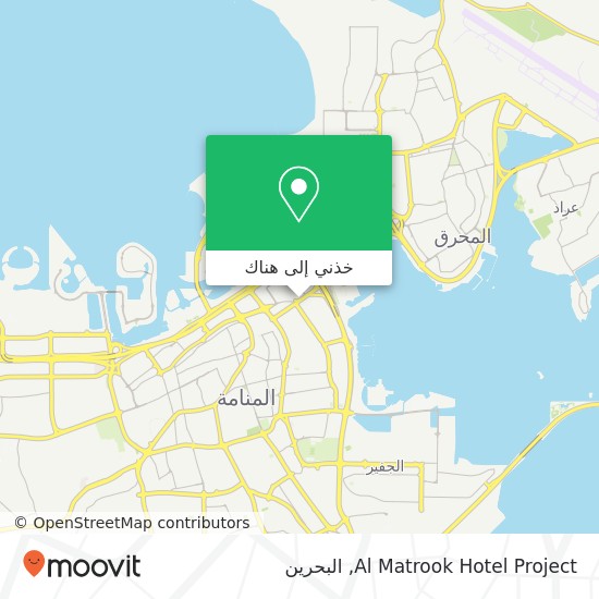 خريطة Al Matrook Hotel Project
