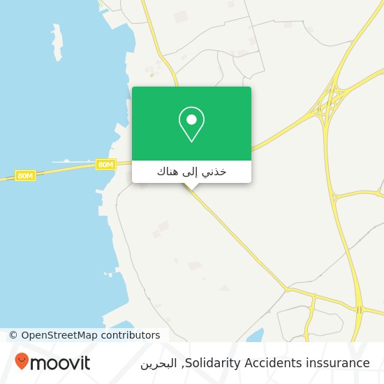 خريطة Solidarity Accidents inssurance
