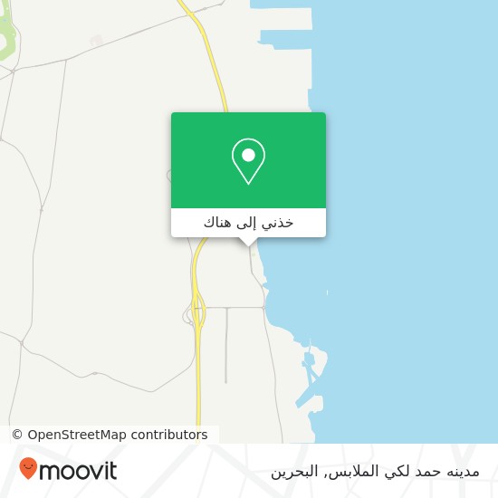 خريطة مدينه حمد لكي الملابس, شارع حوار مجمع 950, عسكر, الجنوبية