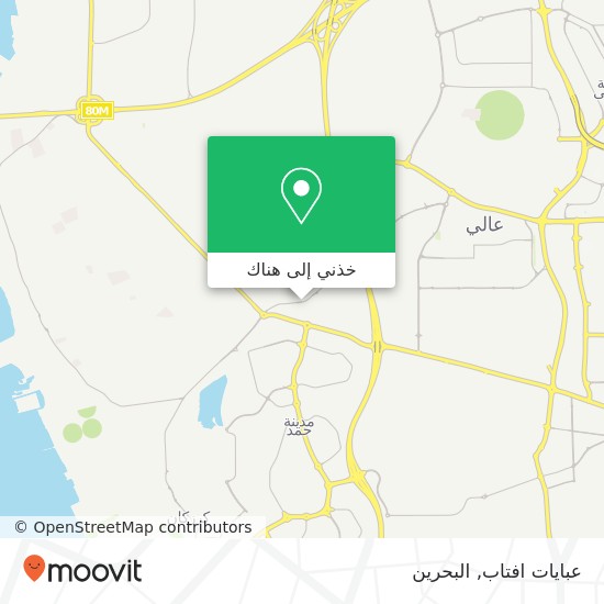 خريطة عبايات افتاب, شارع عالي مجمع 756, بوري, الشمالية