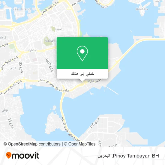 خريطة Pinoy Tambayan BH