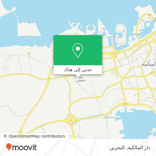 خريطة دار المالكية, شارع 21 مجمع 423, جد حفص, الشمالية