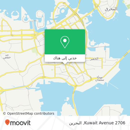 خريطة 2706 Kuwait Avenue