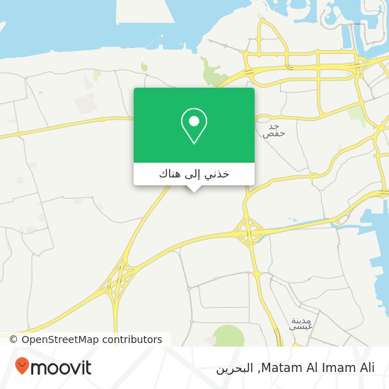 خريطة Matam Al Imam Ali
