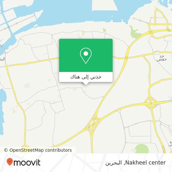 خريطة Nakheel center