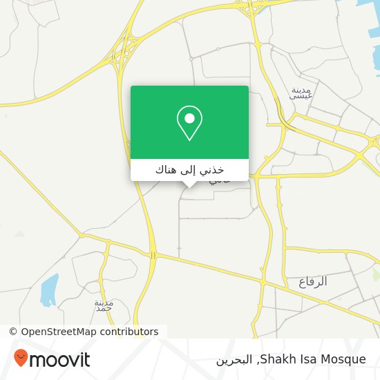 خريطة Shakh Isa Mosque