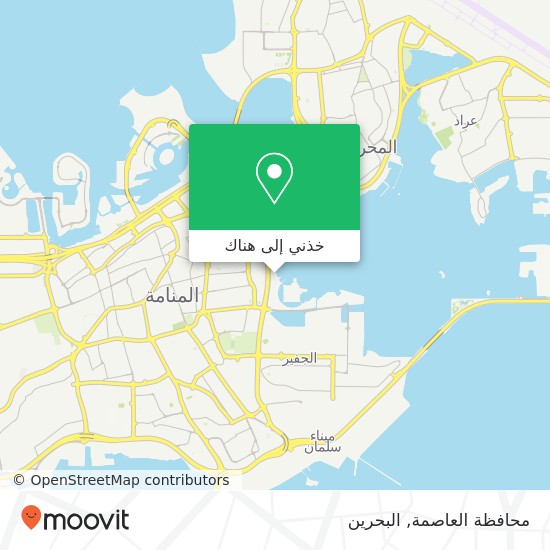 خريطة محافظة العاصمة