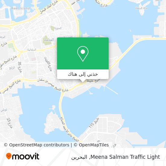 خريطة Meena Salman Traffic Light