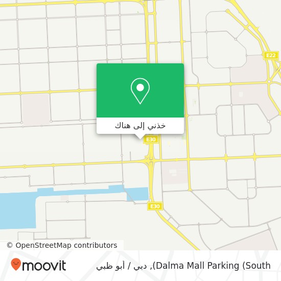 خريطة Dalma Mall Parking (South)