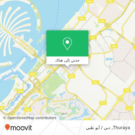 خريطة Thuraya