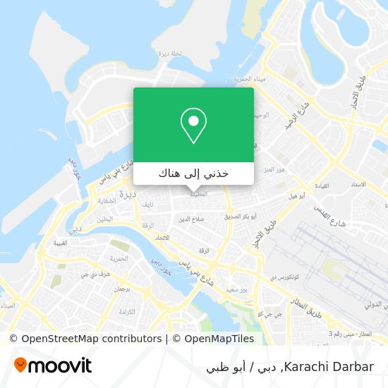 خريطة Karachi Darbar