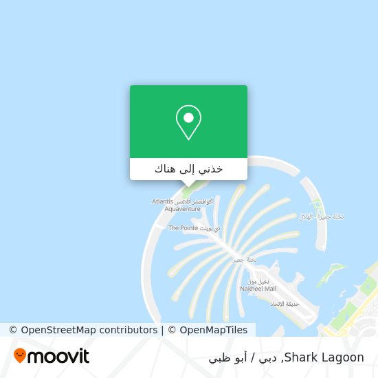 خريطة Shark Lagoon