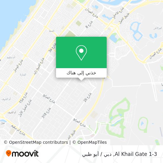 خريطة Al Khail Gate 1-3