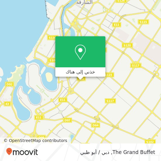 خريطة The Grand Buffet