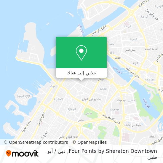 خريطة Four Points by Sheraton Downtown