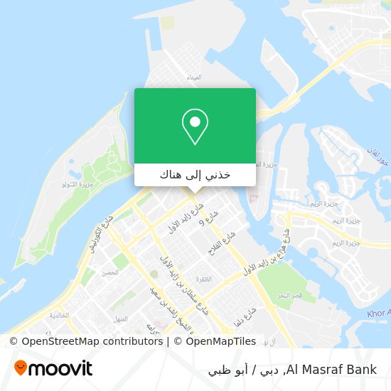 خريطة Al Masraf Bank