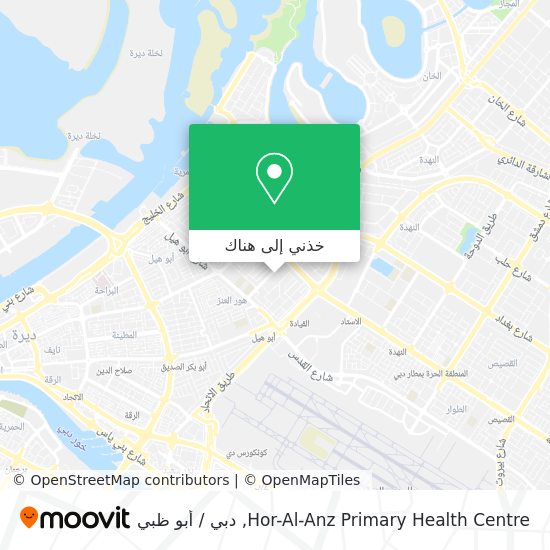 خريطة Hor-Al-Anz Primary Health Centre