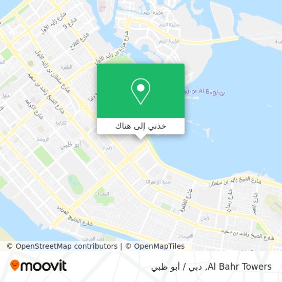 خريطة Al Bahr Towers