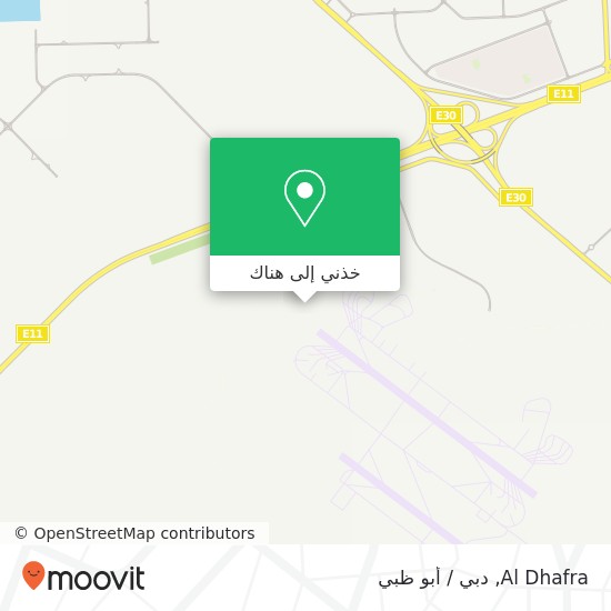 خريطة Al Dhafra