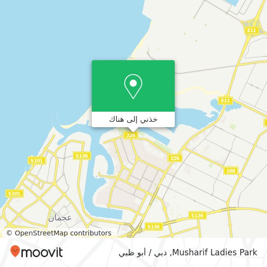 خريطة Musharif Ladies Park