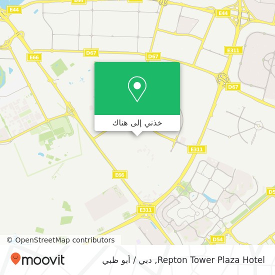 خريطة Repton Tower Plaza Hotel