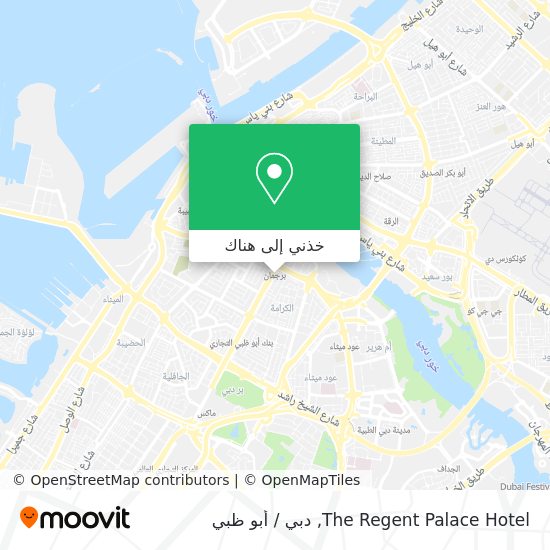 خريطة The Regent Palace Hotel