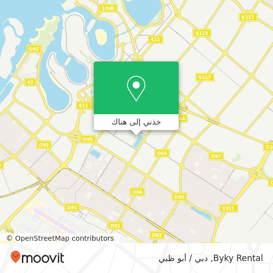 خريطة Byky Rental