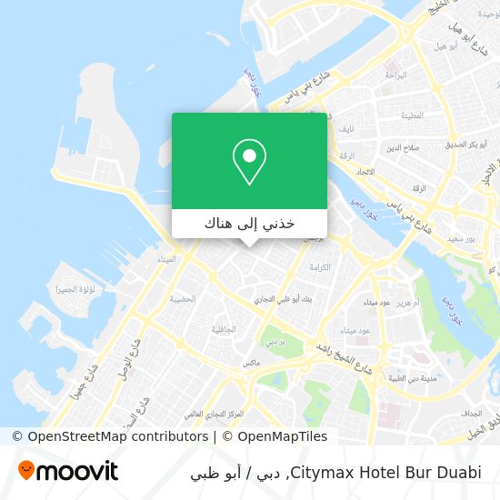 خريطة Citymax Hotel Bur Duabi