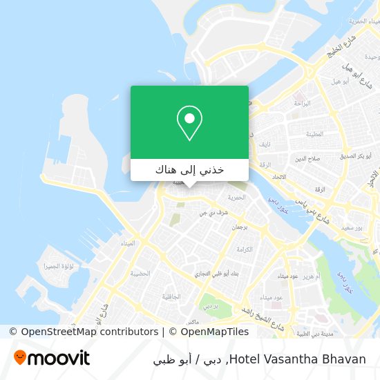 خريطة Hotel Vasantha Bhavan