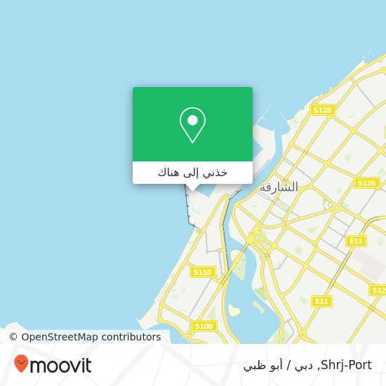 خريطة Shrj-Port