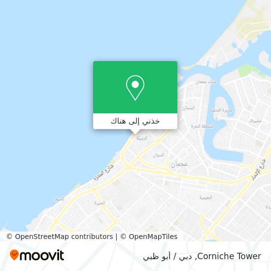 خريطة Corniche Tower