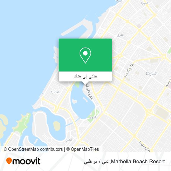 خريطة Marbella Beach Resort