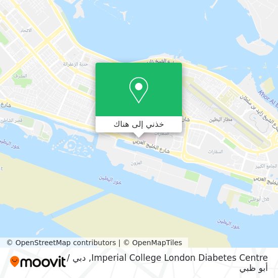 خريطة Imperial College London Diabetes Centre