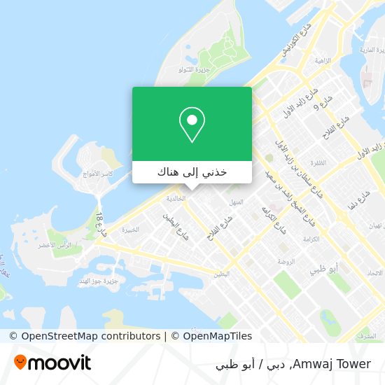 خريطة Amwaj Tower