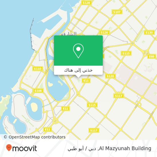 خريطة Al Mazyunah Building