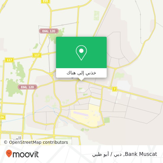 خريطة Bank Muscat