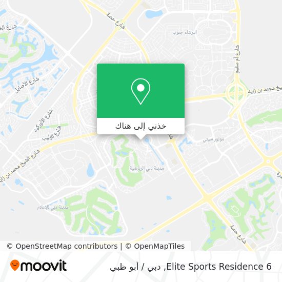 خريطة Elite Sports Residence 6