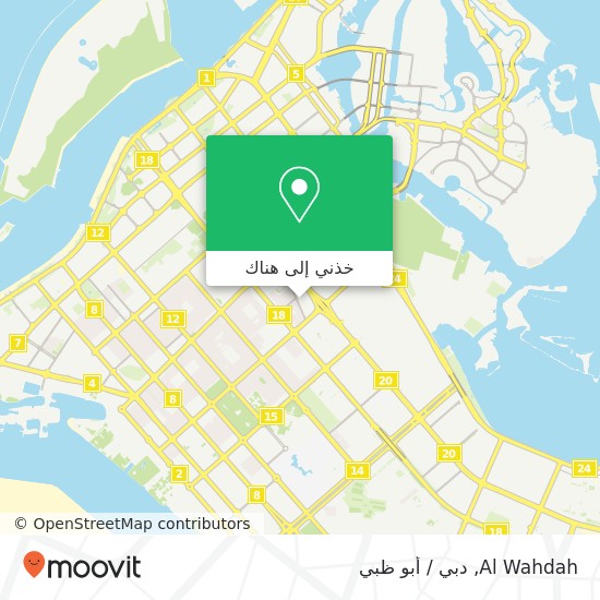 خريطة Al Wahdah
